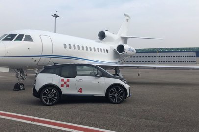 Milano Prime and BMW renew their partnership with new full-electric cars for business aviation flights