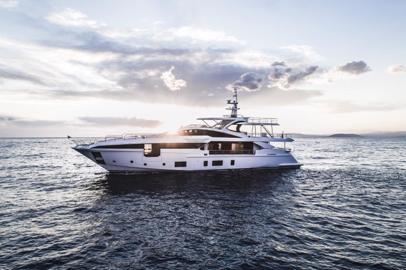 Azimut Yachts at the Monaco Yacht Show with three iconic models