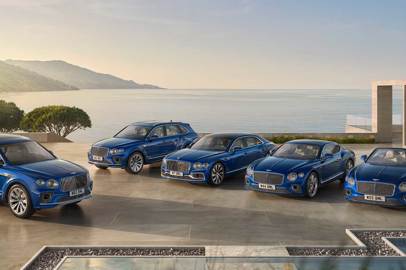 The new  Azure range by Bentley