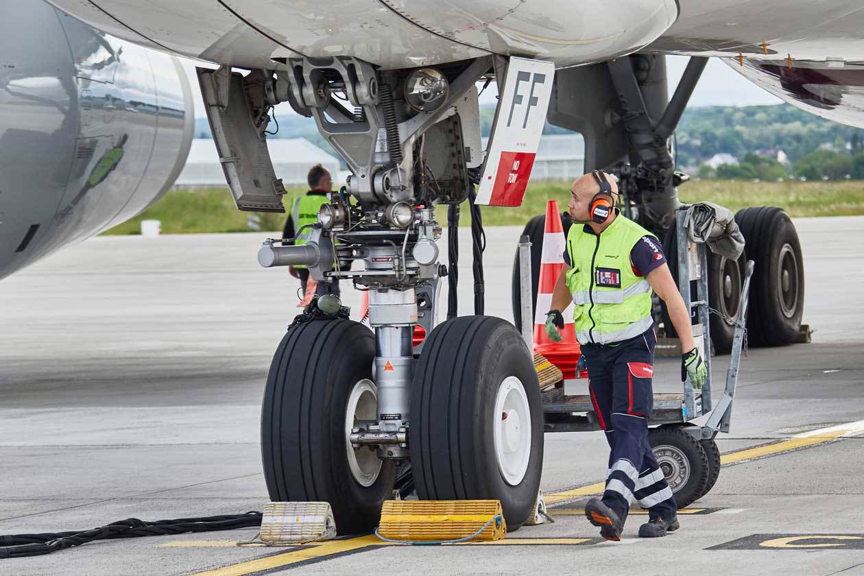 Airport ground services by Swissport