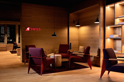 Swiss opens new Alpine Lounge at Zurich Airport