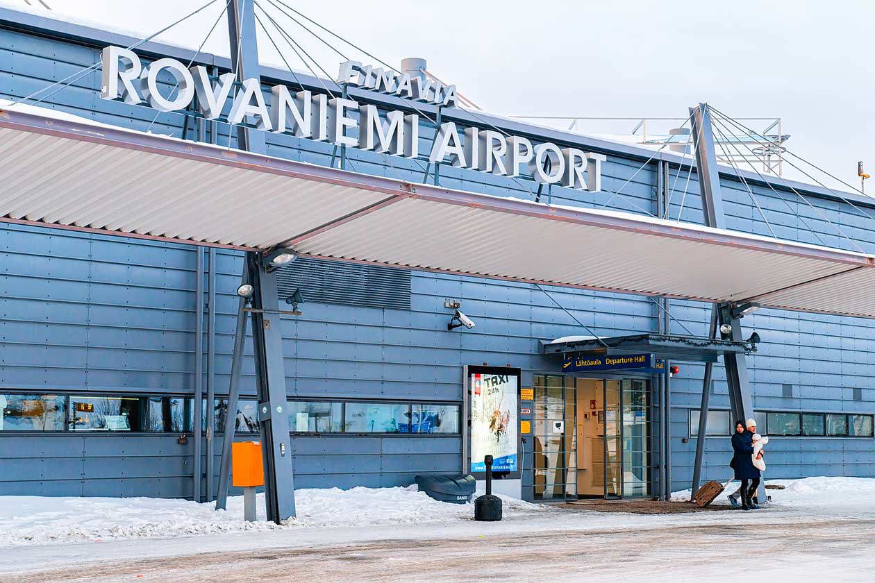 Aeroporto di Rovaniemi. Foto: Copyright © Sisterscom.com