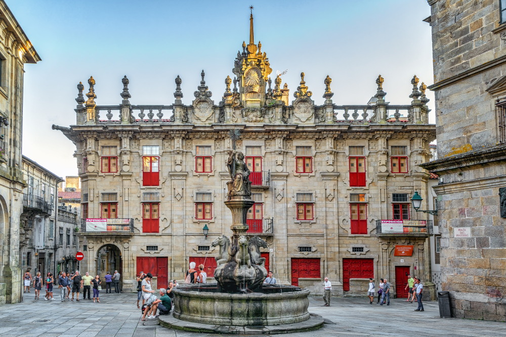Santiago de Compostela. Casa do Cabido.