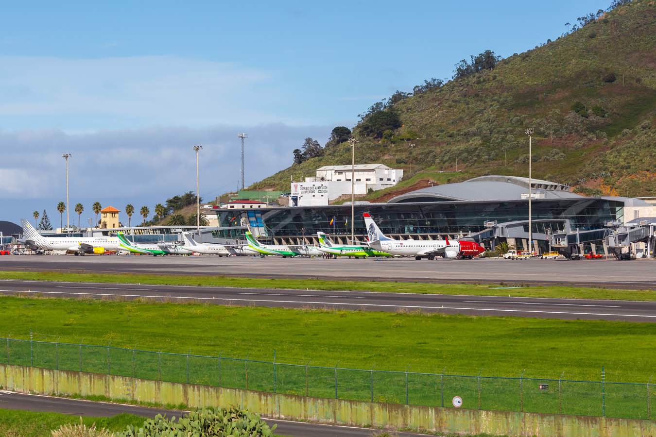 Aeroporto di Tenerife Nord.