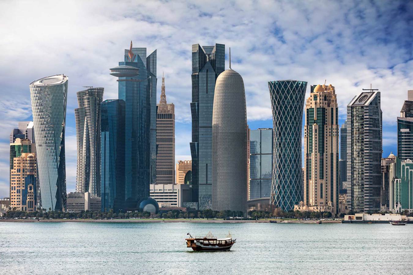 Bay of Doha. 