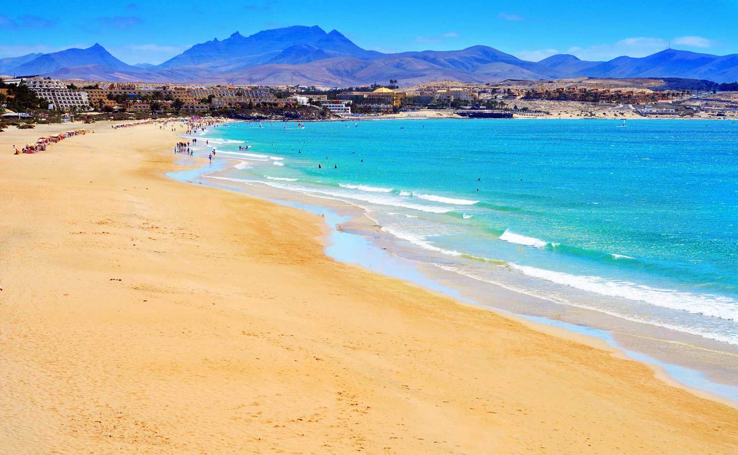 Fuerteventura. Playa Esmeralda.