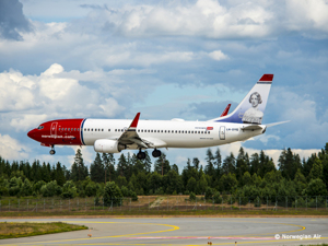 Norwegian Air - Avion Tourism