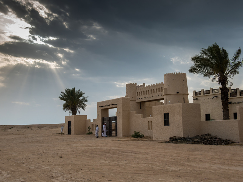 Qatari heritage, Borouq area, Doha, Qatar.. 