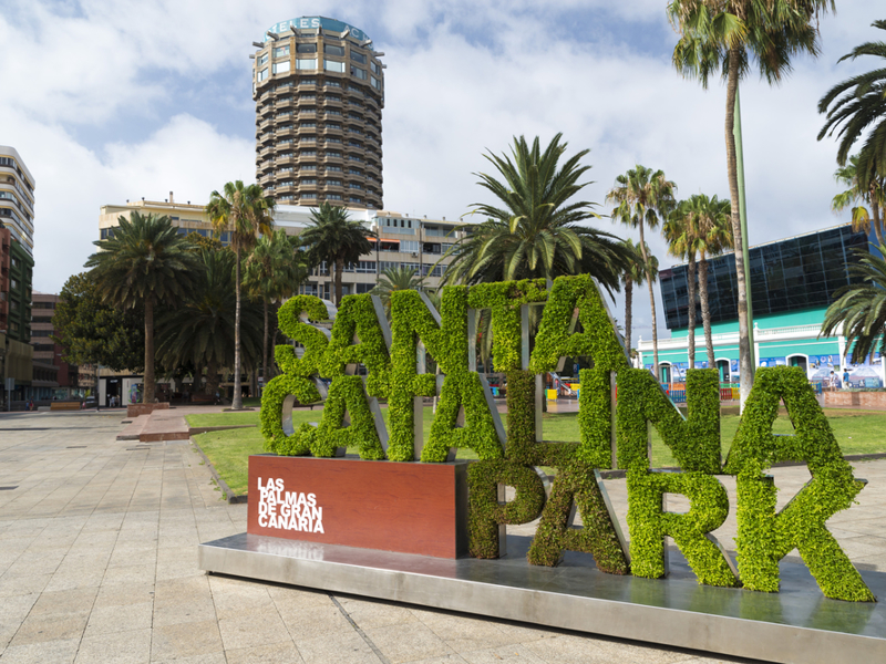 Gran Canaria. St. Catalina Park.