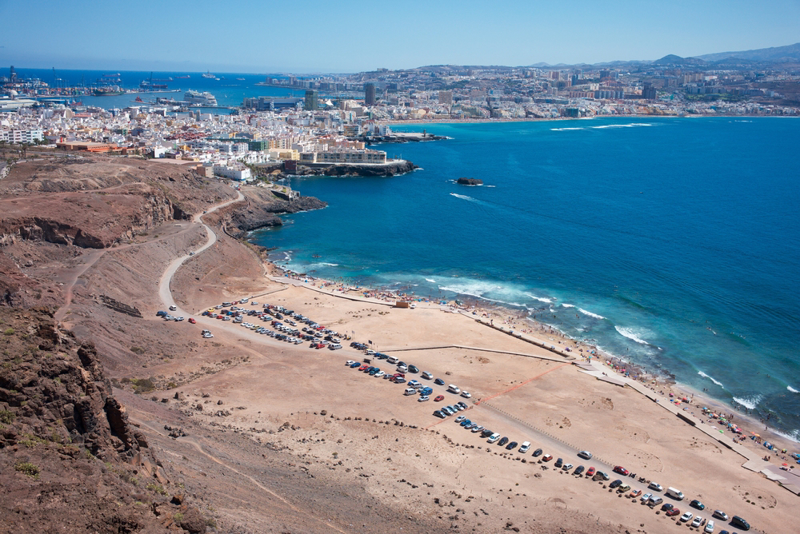 Gran Canaria. El Confital beach.