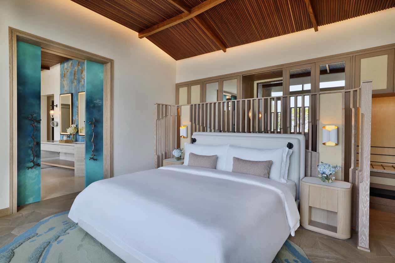 The St. Regis Red Sea Resort - Dune Villa - Bedroom. Copyright © The St. Regis Hotels & Resorts / Marriott Bonvoy