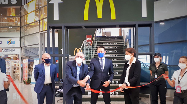 Chef Express inaugura nuovo McDonald’s nell’Aeroporto di Cagliari