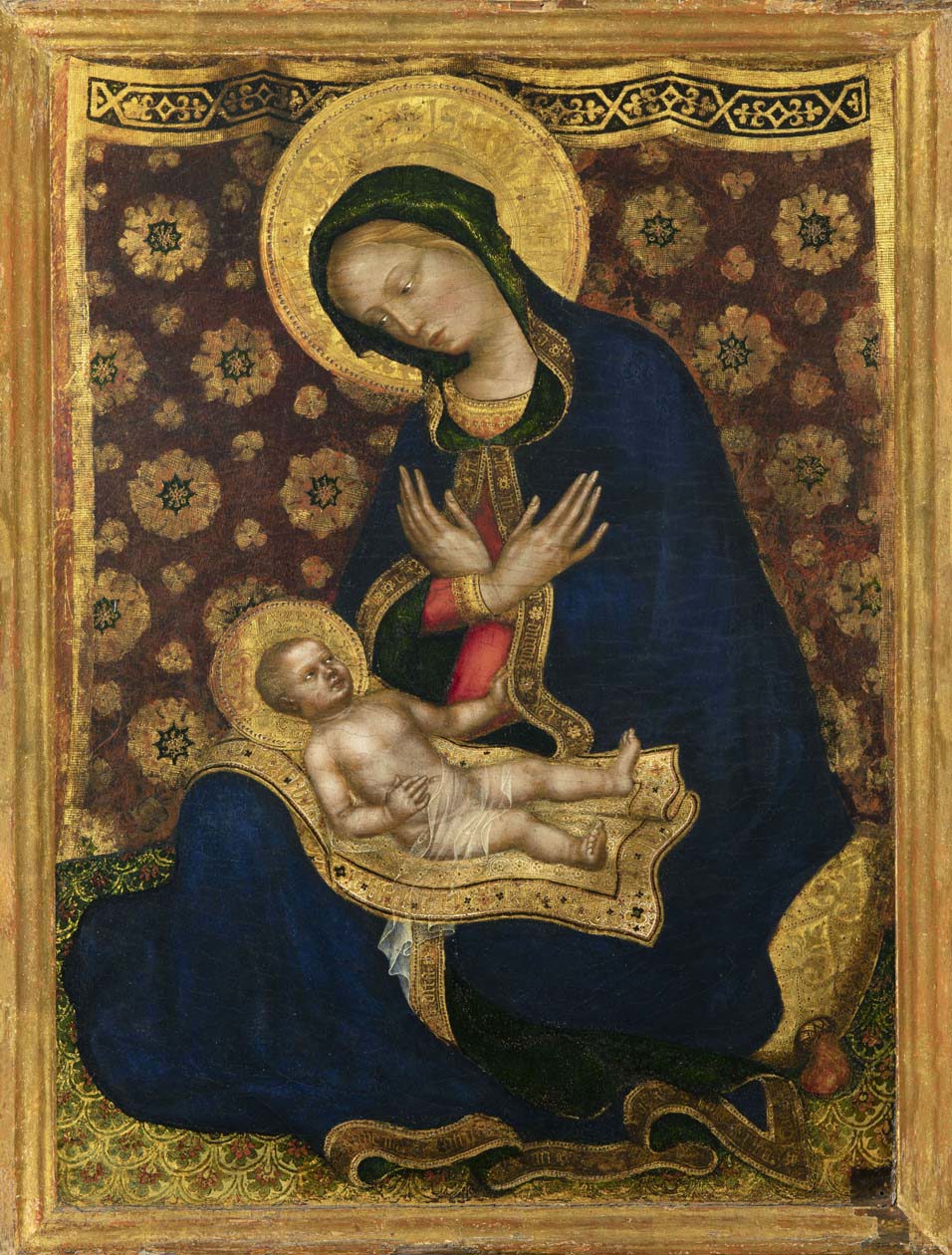 Gentile da Fabriano, Madonna dell’Umiltà, 1420-1423 circa, Pisa, Museo Nazionale di San Matteo. Foto. Copyright © Fondazione Brescia Musei.