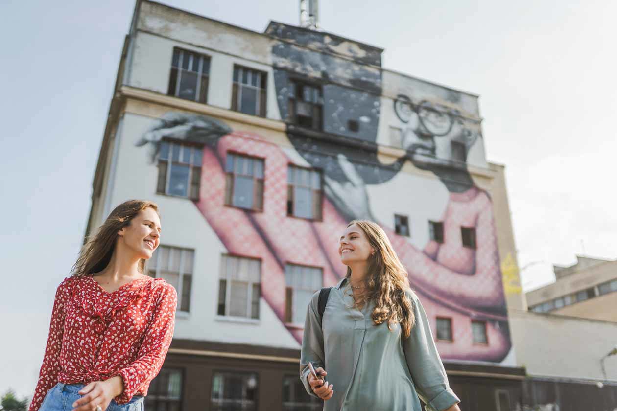 Street art in Kaunas © Simas Bernotas / Ufficio del Turismo della Lituania