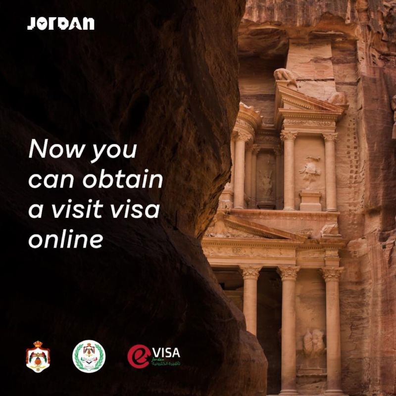 Visto online per la Giordania