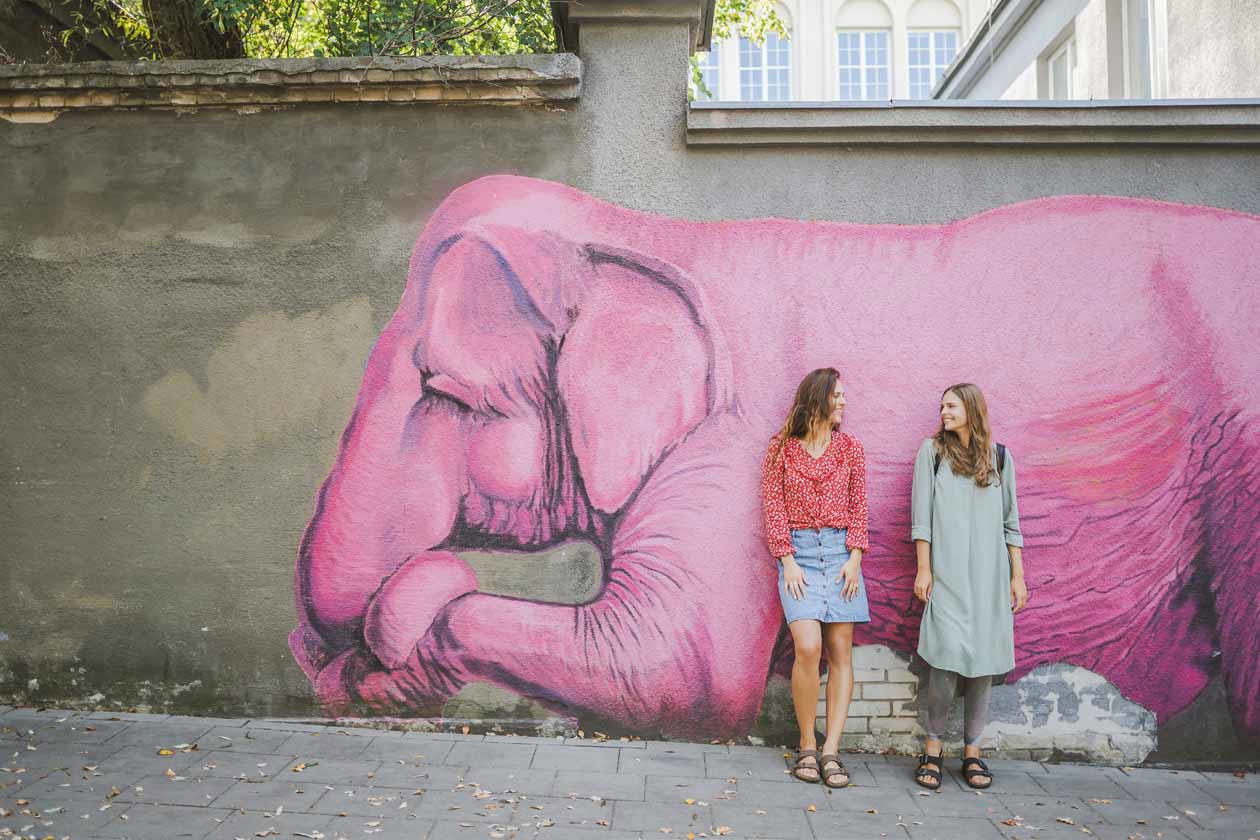 Street art in Kaunas © Simas Bernotas / Ufficio del Turismo della Lituania