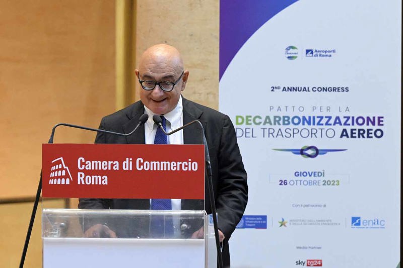 2nd Annual Congress del Patto per la Decarbonizzazione del Trasporto Aereo. Copyright © Ufficio Stampa Adr
