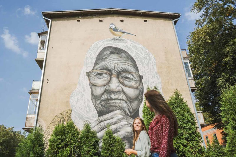 Street art in Kaunas © Simas Bernotas / Ufficio del Turismo della Lituania