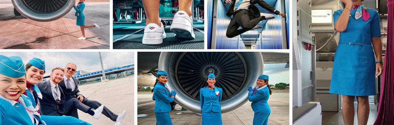 Eurowings "compagnia aerea sneaker"