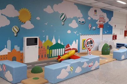 In aeroporto a Fiumicino nuove aree Kids