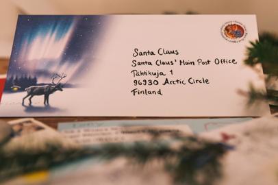 Dove spedire la lettera a Babbo Natale? Al suo ufficio postale!
