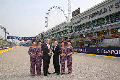 Singapore Airlines estende la sponsorship per il Formula 1 Singapore Grand Prix