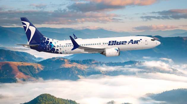 Blue Air celebra l'arrivo del 4° Boeing 737-8 MAX nella sua flotta