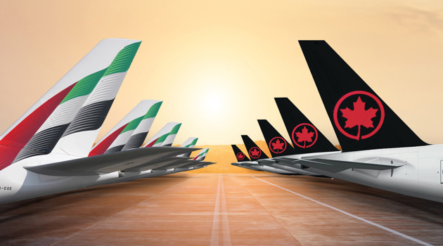 Emirates dà il benvenuto ad Air Canada al Terminal 3 dell’Aeroporto di Dubai