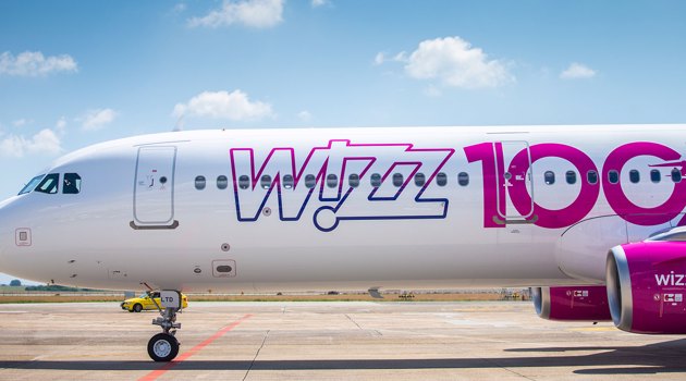 Wizz Air lancia 13 nuove rotte a Fiumicino