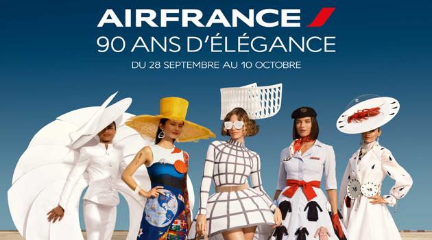 Air France festeggia il suo 90° anniversario