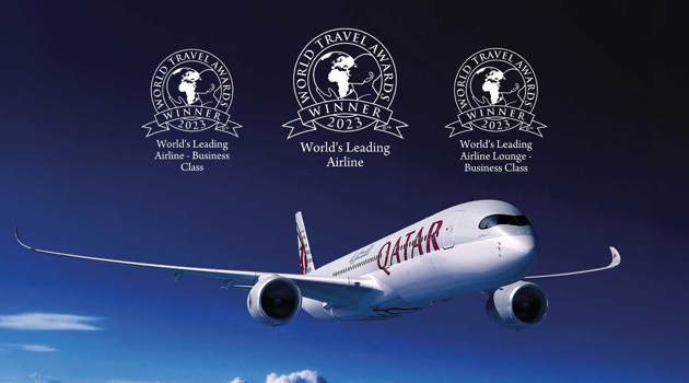 Qatar Airways "Compagnia aerea leader nel mondo" ai World Travel Awards 2023