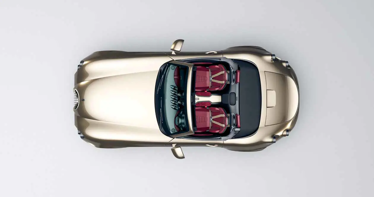 Wiesmann Limited Edition Concept 2 Aerial. Copyright © Wiesmann.