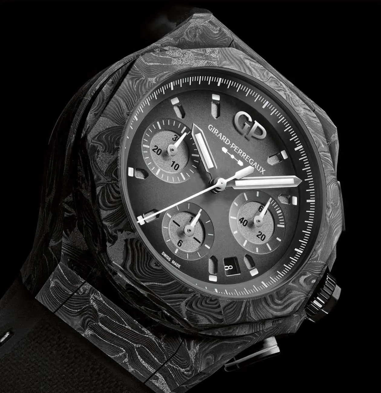 Laureato Absolute Chronograph 8Tech by Girard-Perregaux. Copyright © Girard-Perregaux