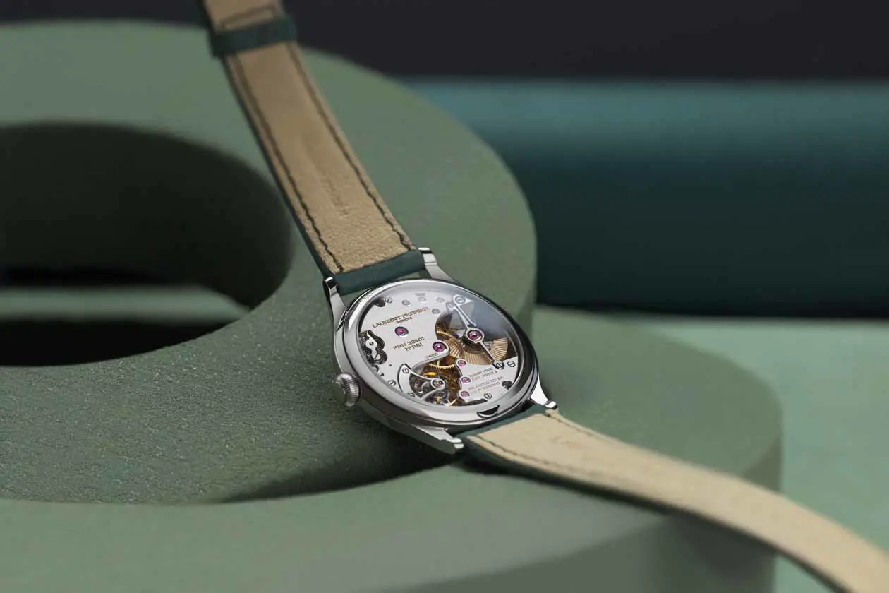 Classic Micro-Rotor “Série Atelier” Magnetic Green, Laurent Ferrier