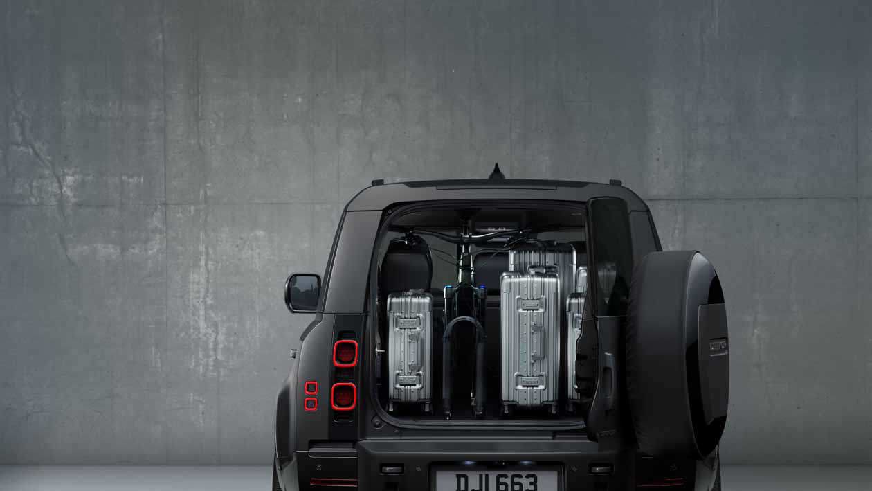 Luxurious Defender 130 Outbound. Copyright © Jaguar Land Rover. 