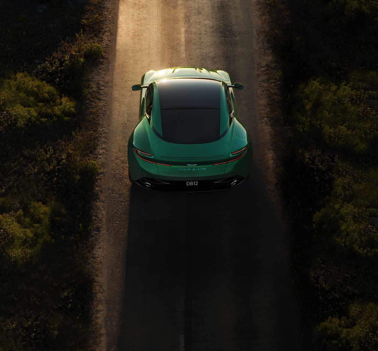 The Aston Martin DB12. Copyright © Aston Martin.