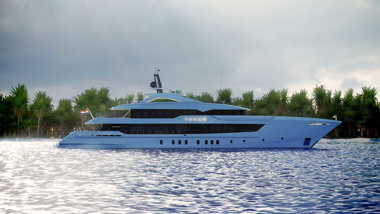 YN 20655 Project Venus, the new superyacht by Heesen.