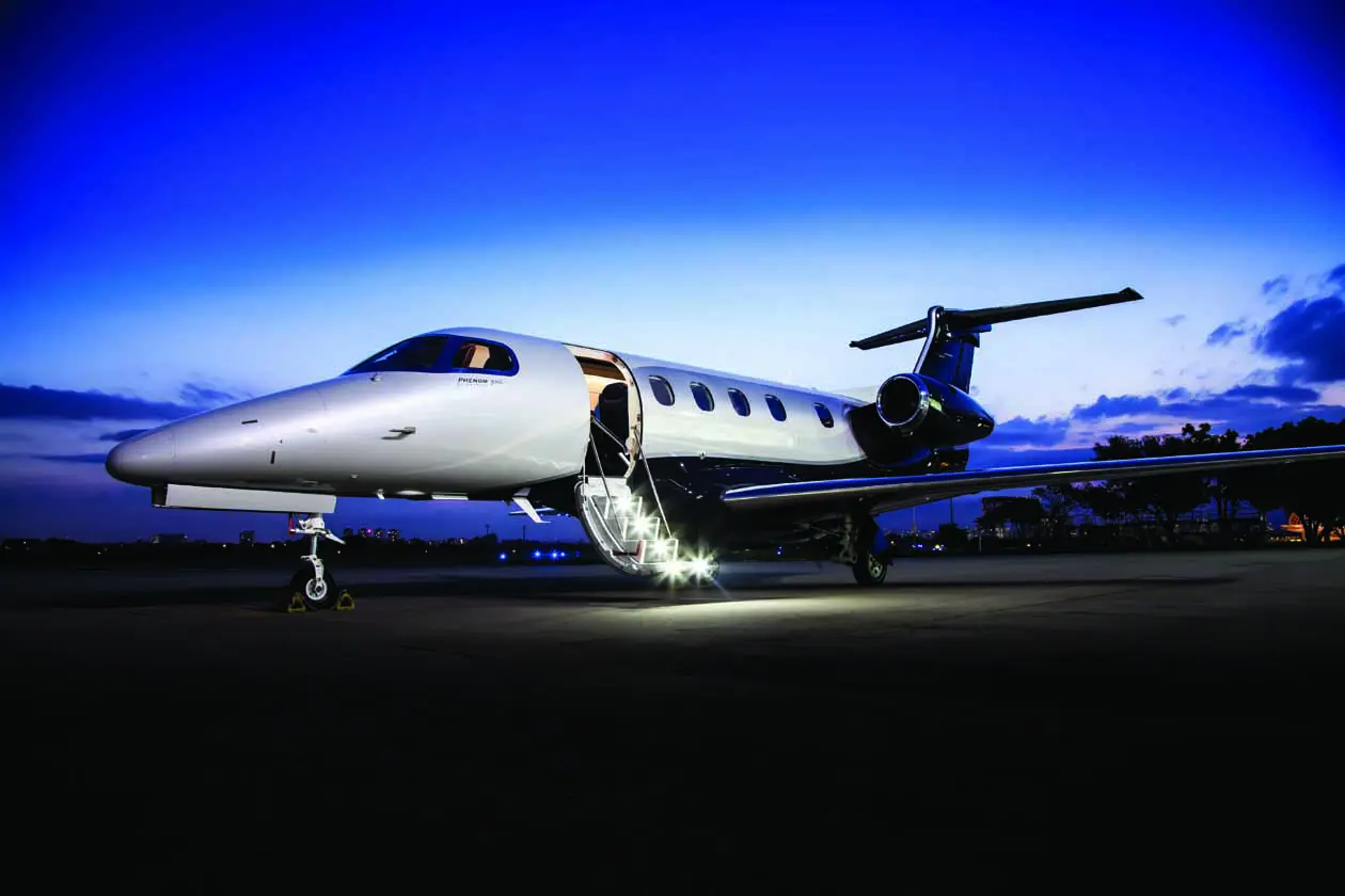 Phenom 300E Copyright © Embraer.