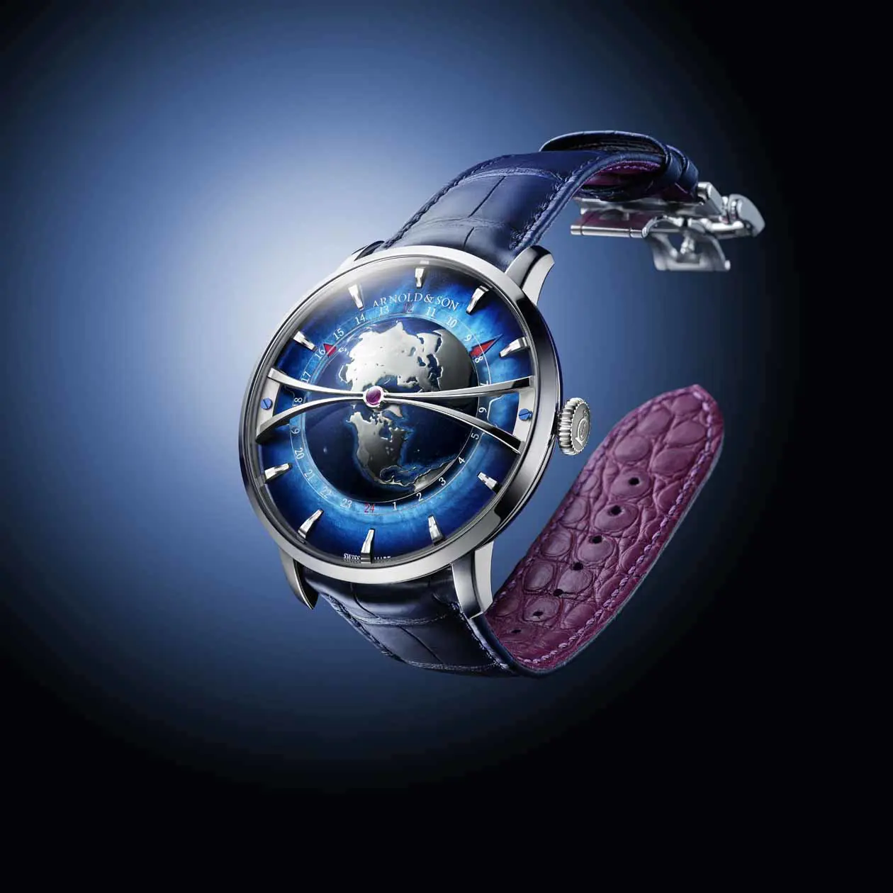 Globetrotter Platinum by Arnold & Son. Copyright © Arnold & Son