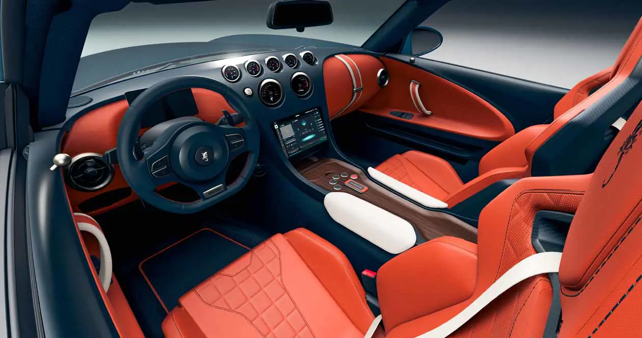 Wiesmann Limited Edition Concept 1 Interior. Copyright © Wiesmann.