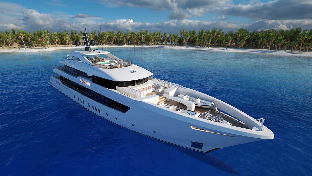 YN 20655 Project Venus, the new superyacht by Heesen.