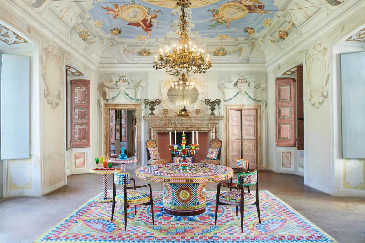 Dolce&Gabbana, VILLA PORTA BOZZOLO 1094. Copyright © Dolce&Gabbana.