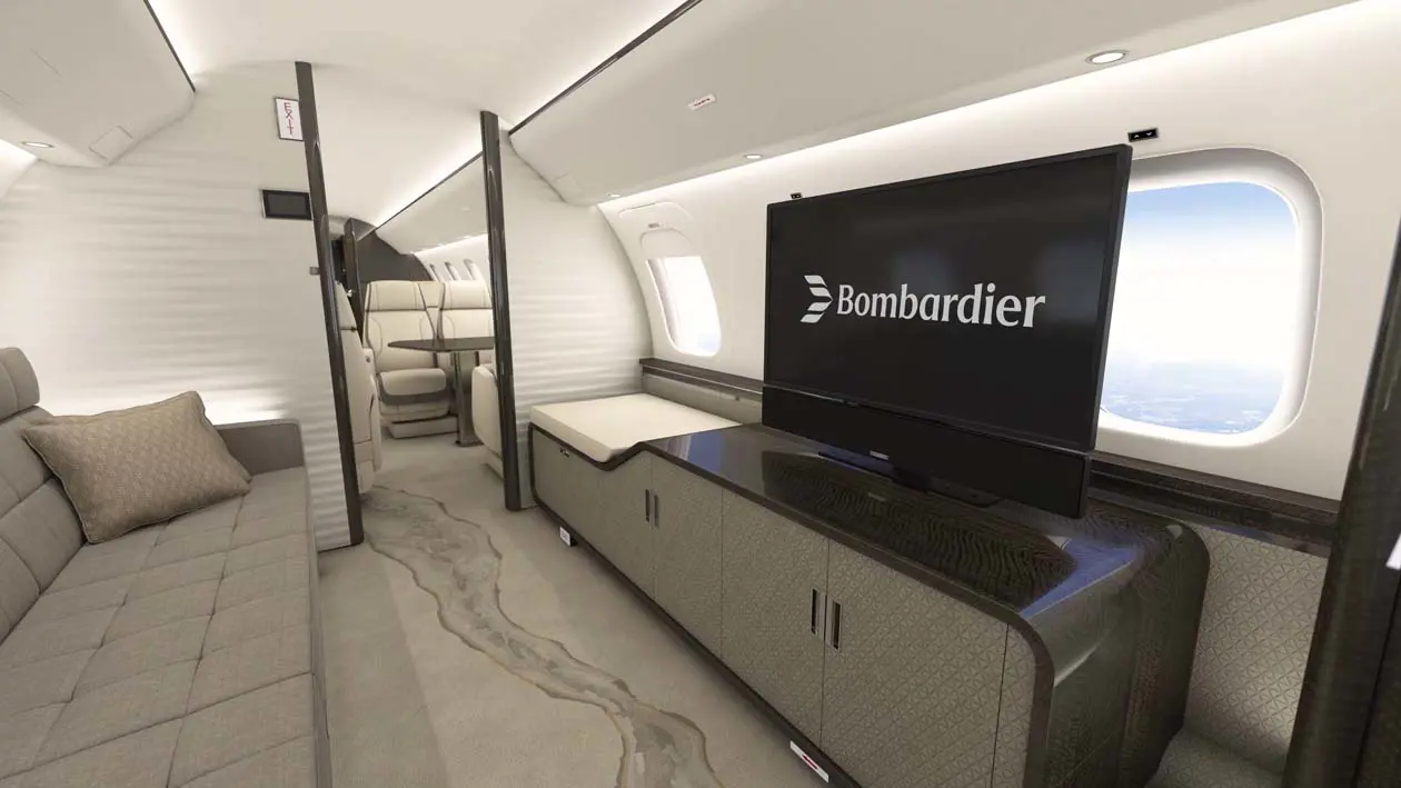 Global 8000 Bombardier Foto: courtesy of Bombardier, Copyright © Bombardier. All Rights Reserved.