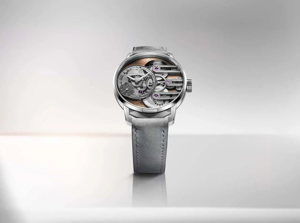 Gravity Equal Force Ultimate Sapphire Salmon di Armin Strom Foto: Copyright © Armin Strom