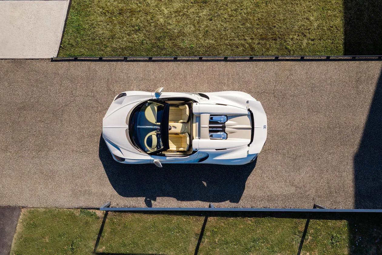 Bugatti W16 Mistral Foto: Copyright © Bugatti Automobiles SAS