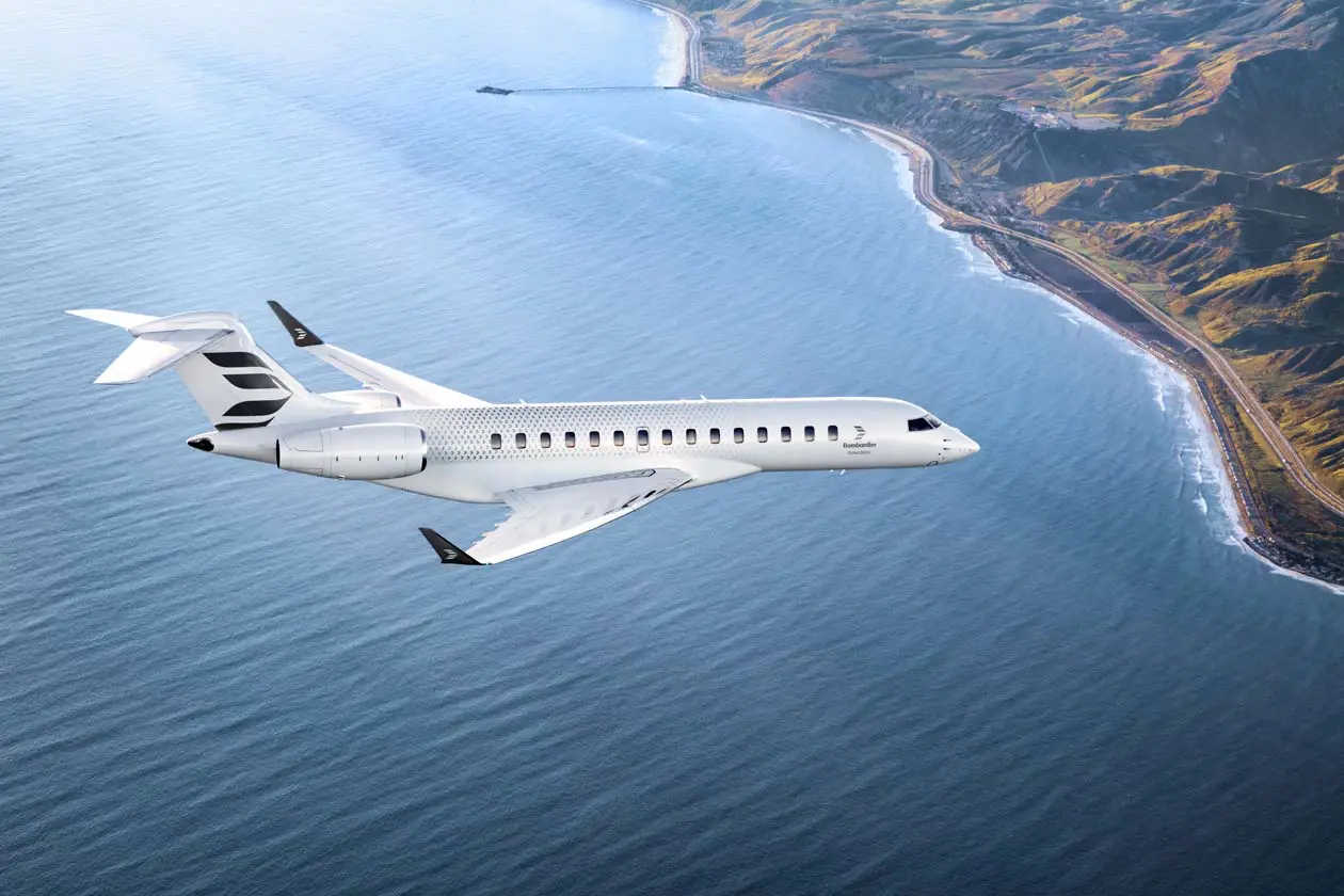 Global 8000 Bombardier Foto: courtesy of Bombardier, Copyright © 2019 Chad Slattery. All Rights Reserved.