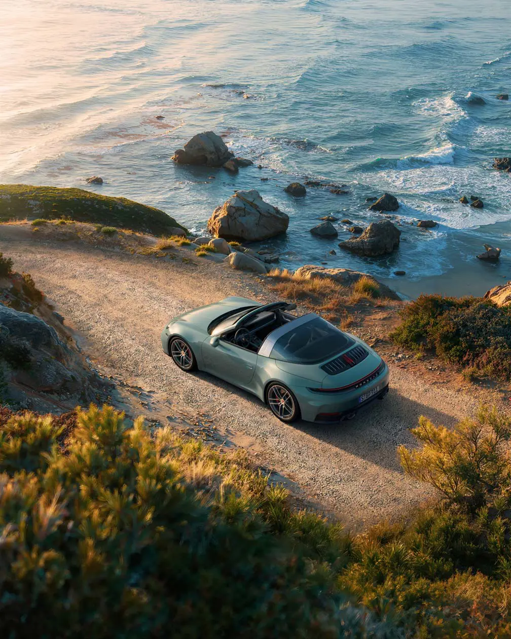 911 Targa 4S Foto: © Dr. Ing. h.c. F. Porsche AG.