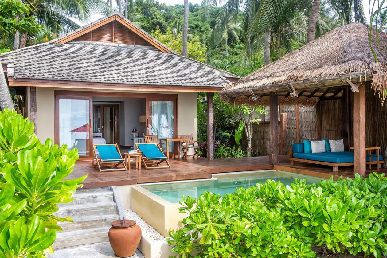 Anantara Rasananda Koh Phangan Villas, villa con piscina privata, Guest Room Ocean Pool Foto: Copyright © Anantara