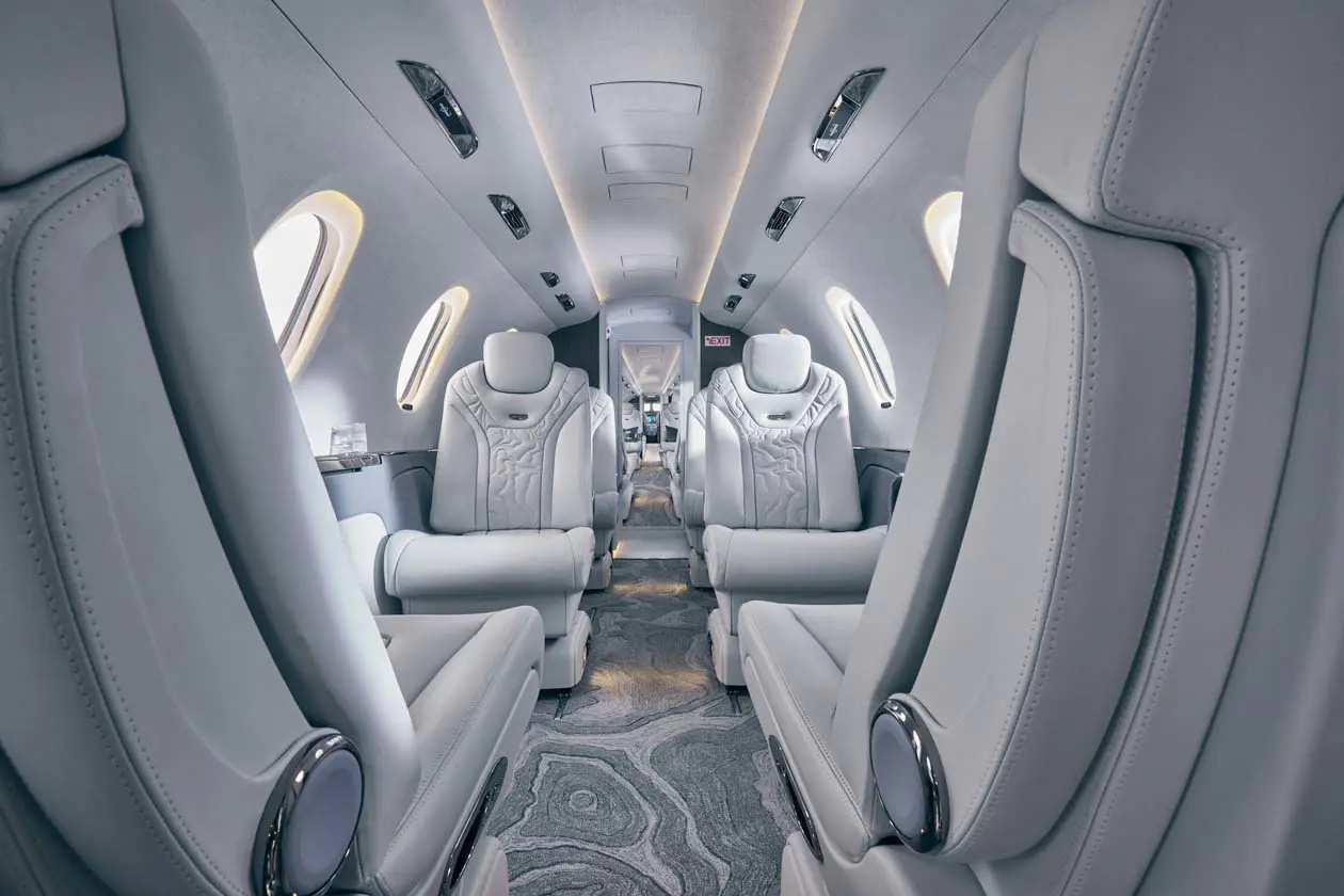 Cessna Citation Ascend Cabin Foto: Copyright © Textron Aviation Inc.