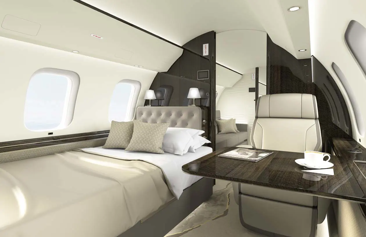 Global 8000 Bombardier Foto: courtesy of Bombardier, Copyright © Bombardier. All Rights Reserved.